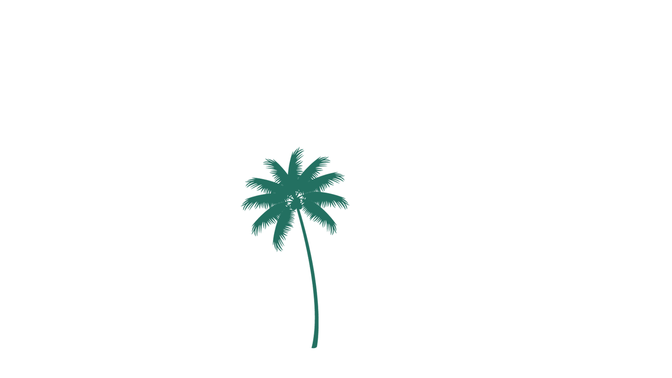 green palm tree